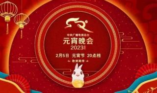 中央广播电视总台2023年元宵晚会