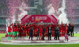 女足再夺亚洲杯冠军